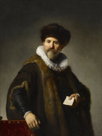 Portrait of Nicolaes Ruts by Rembrandt van Rijn